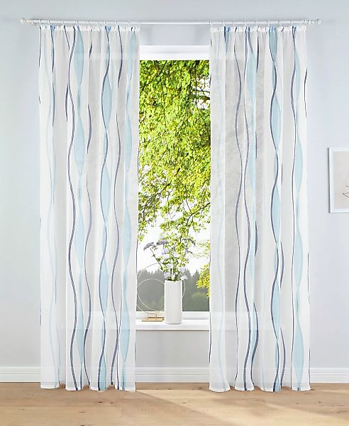 my home Gardine Dimona, Kräuselband (2 günstig online kaufen