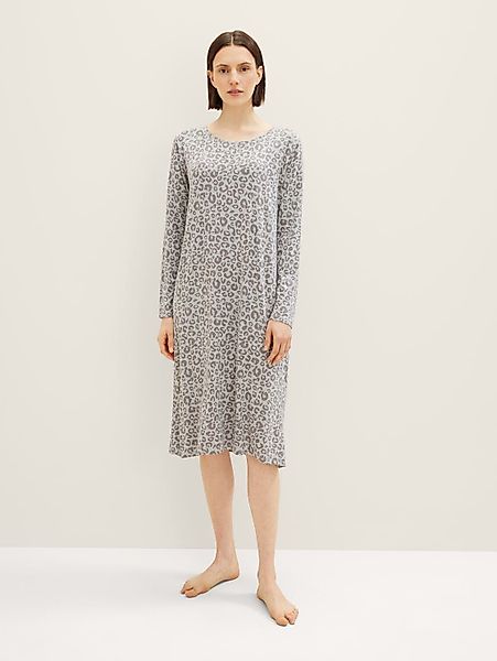 TOM TAILOR Nachthemd Nachthemd mit Animalprint günstig online kaufen