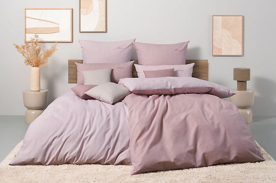 s.Oliver Wendebettwäsche "Melinda in Gr. 135x200 oder 155x220 cm" 2 Stk. tl günstig online kaufen