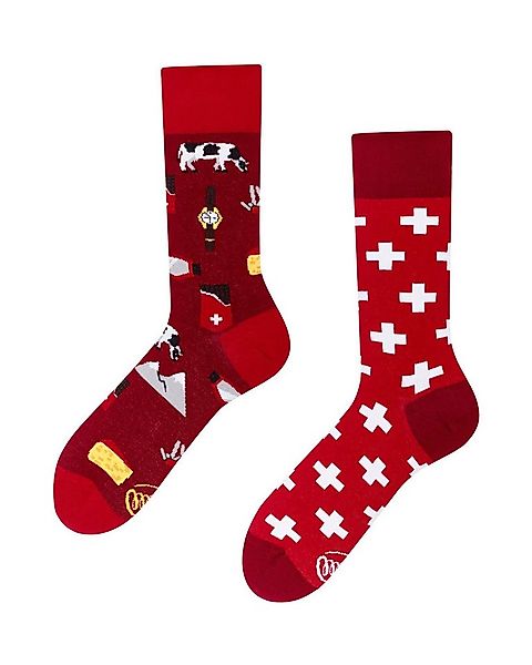 Many Mornings Freizeitsocken Many Mornings Socken Swiss Journey (1 Paar, 1- günstig online kaufen