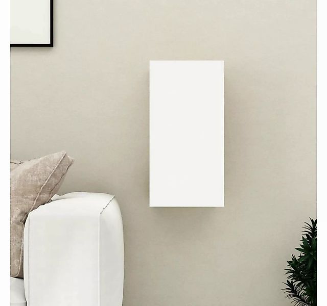 furnicato TV-Schrank Weiß 30,5x30x60 cm Holzwerkstoff günstig online kaufen