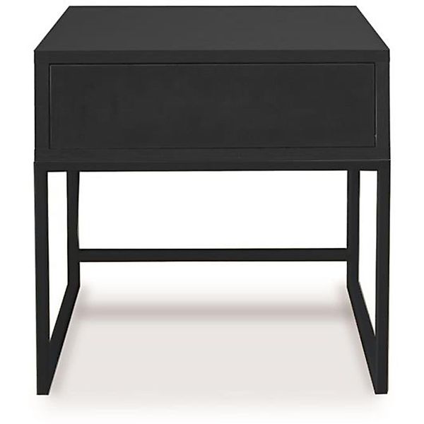 Beautysofa Nachttisch Kerry (Metallgestell, Holztischplatte), modernes günstig online kaufen