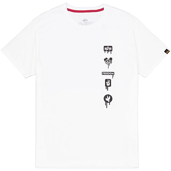 Alpha  T-Shirt Freedom T - white günstig online kaufen