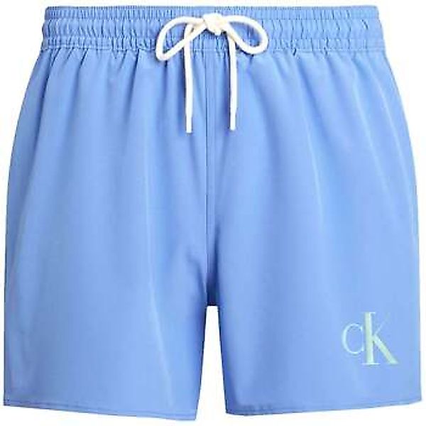 Calvin Klein Jeans  Badeshorts CK Monogram Swim Shorts Glacier günstig online kaufen