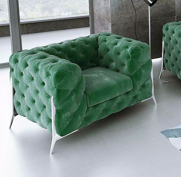 JVmoebel Sofa Lounge Luxus Polster Sitzer Sessel Design Chesterfield, Made günstig online kaufen