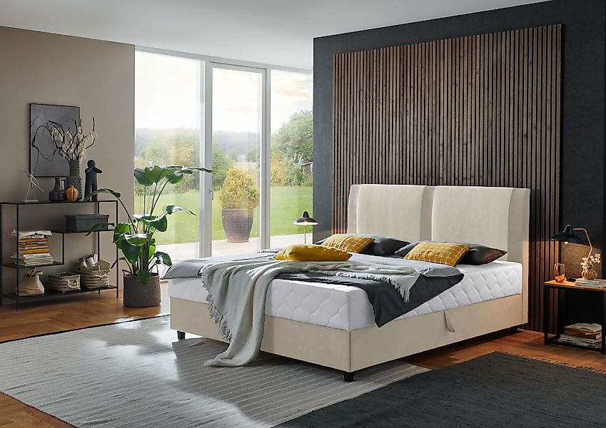 ATLANTIC home collection Boxbett "Borgholm", mit Taschen-Federkernmatratze, günstig online kaufen