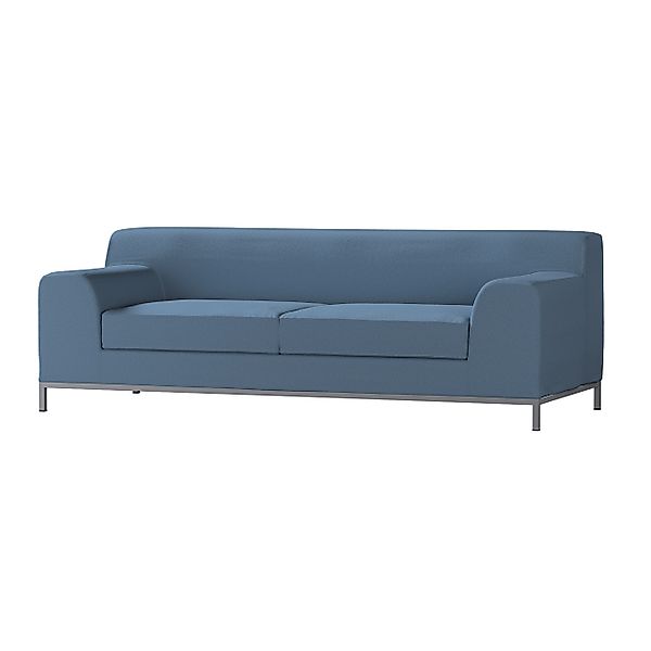 Bezug für Kramfors 3-Sitzer Sofa, blau, Sofahusse, Kramfors 3-Sitzer, Boucl günstig online kaufen