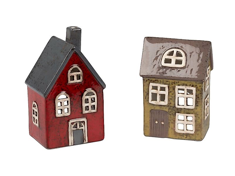 formano Teelichthalter, Farbe: Grau, Motiv: Haus günstig online kaufen