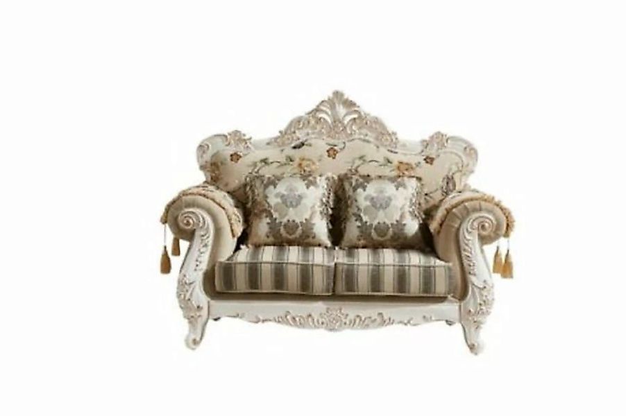 JVmoebel 2-Sitzer Beige Sofa 2 Sitzer Luxus Wohnzimmer Klassische Couch, Ho günstig online kaufen