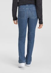 Arizona Weite Jeans weite Beinform, Used-Look-Waschung, günstig online kaufen