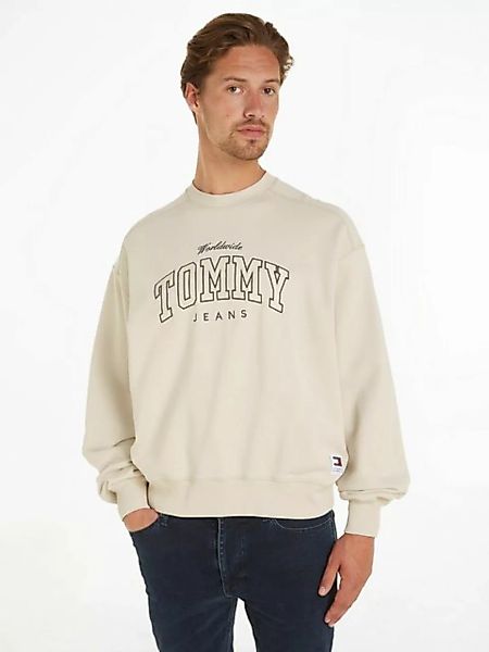 Tommy Jeans Sweatshirt TJM BOXY VARSITY CREW EXT günstig online kaufen