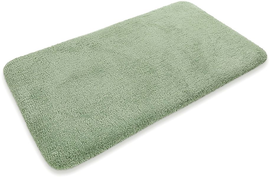 Homie Living Badematte "Porto Azzurro" Höhe 30 mm rutschhemmend beschichtet günstig online kaufen