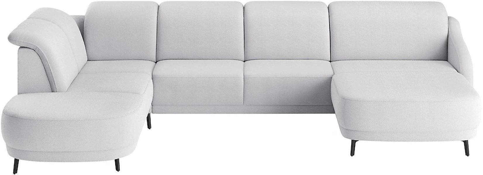 sit&more "Blues U-Form" inkl. Kopfteilverstellung, wahlweise mit Klapptisch günstig online kaufen