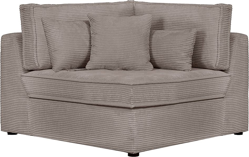 RAUM.ID Sofa-Eckelement "Enid", Teil eines Modulsofas, fester Sitzkomfort, günstig online kaufen