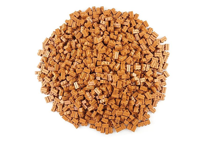 LEGO® LEGO® 1x2 Mauersteine Bausteine Nougat - 98283 NEU! Menge 100x Spielb günstig online kaufen