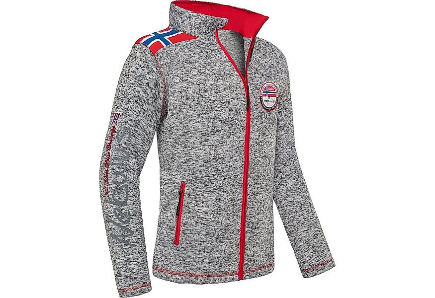 Nebulus Fleecejacke NORKY, P4945 - Herren, hellgrau melie, 3XL günstig online kaufen