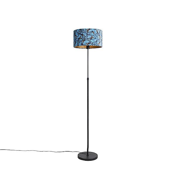 Qazqa Stehlampe Parte fl, ohne Leuchtmittel, günstig online kaufen