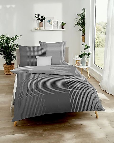 Kaeppel Bettwäsche "Master" 2 Stk. tlg. mit Karomuster günstig online kaufen
