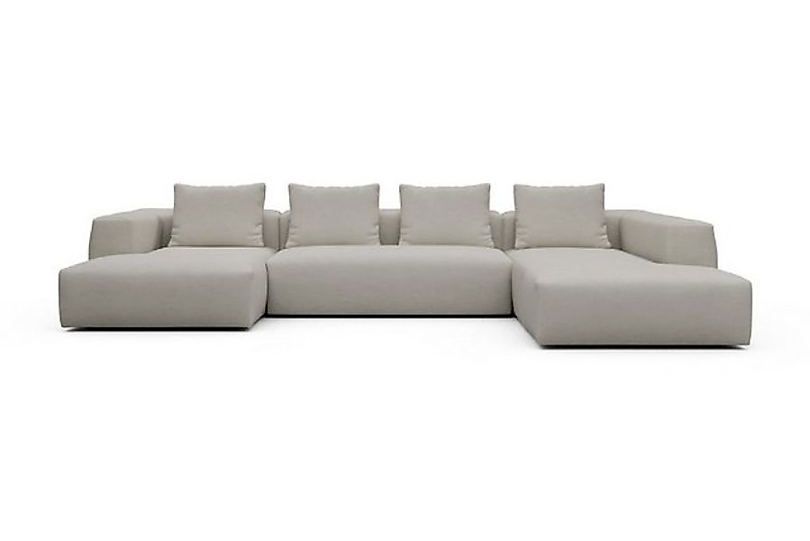 moebelfaktor Wohnlandschaft Fred Relax-Ecke rechts mit 2-Sitzer und Chaisel günstig online kaufen