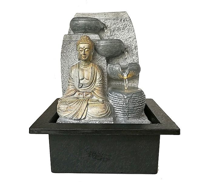 Dehner Zimmerbrunnen Steine mit LED, 25 günstig online kaufen