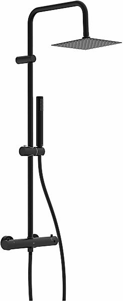 welltime Brausegarnitur "Porto" Duschsystem inkl. Thermostat mit Sicherheit günstig online kaufen