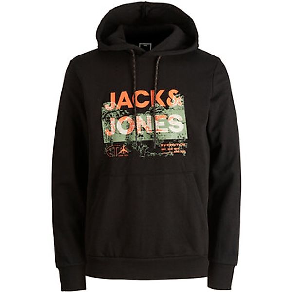 Jack & Jones  Sweatshirt Hoodie Trek Logo Kapuzensweatshirt günstig online kaufen