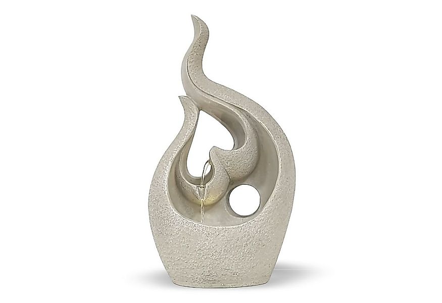 NATIV Zimmerbrunnen Tischbrunnen Flames, mit LED Beleuchtung, 26,00 cm Brei günstig online kaufen