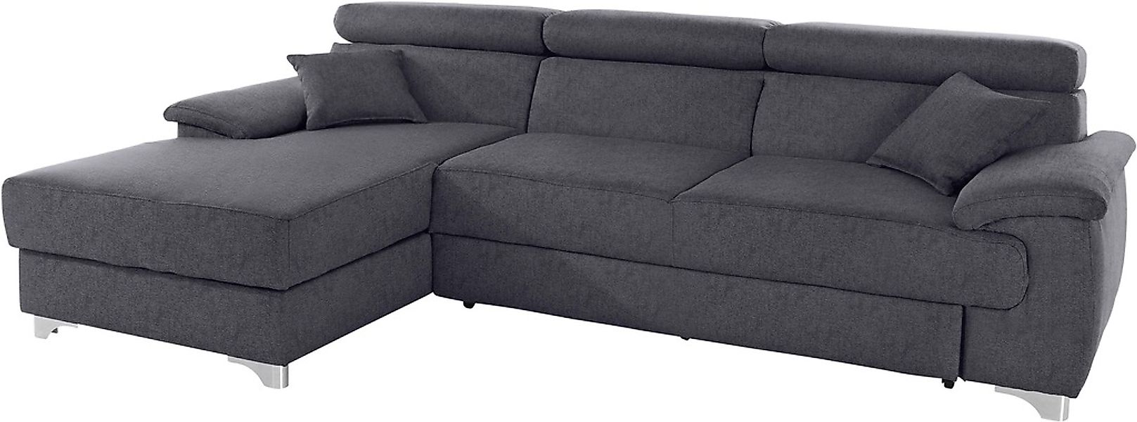 DOMO collection Ecksofa "Mira, inklusive Kopfteilverstellung für mehr Wohlf günstig online kaufen