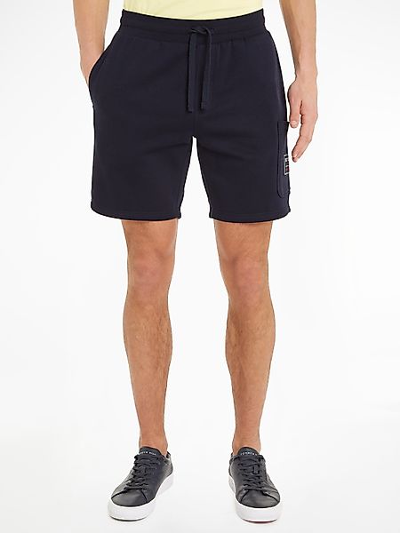 Tommy Hilfiger Sweatshorts FLAG LOGO BADGE günstig online kaufen