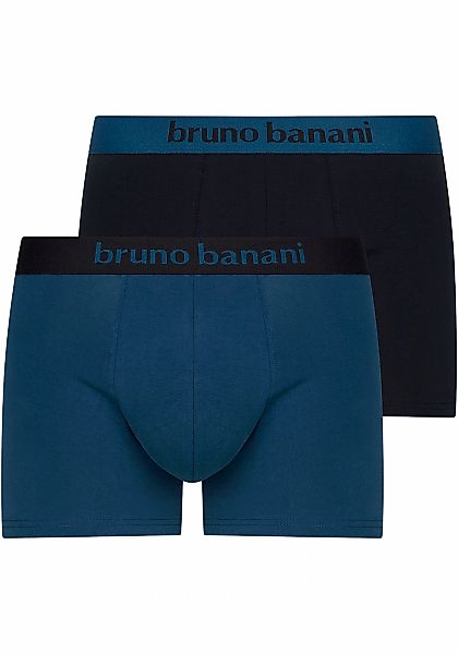Bruno Banani Boxer "Flowing" 2er Pack, mit kontrastreichem Logobund günstig online kaufen