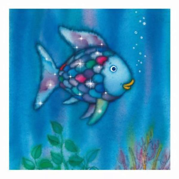 Bilderwelten Fototapete Der Regenbogenfisch - Allein im weiten Meer blau Gr günstig online kaufen