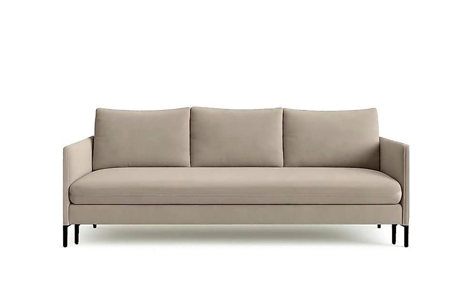 Einzelsofa  Bellis ¦ beige ¦ Maße (cm): B: 216 H: 95 Polstermöbel > Sofas > günstig online kaufen