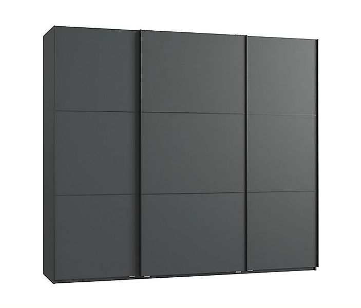 luma-home Schwebetürenschrank 22012 (3-türig, B/H/T 250/216/65 cm in Anthra günstig online kaufen