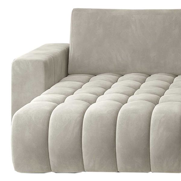 Sofa Couch aus Flachgewebe mit vier Sitzplätzen günstig online kaufen