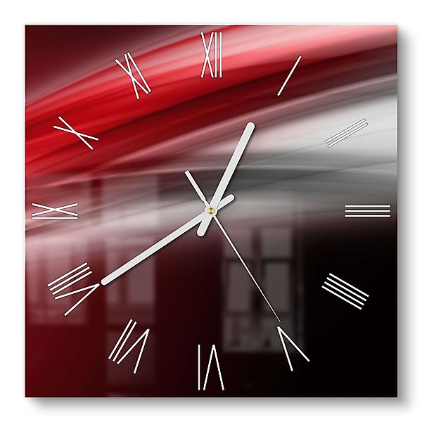 DEQORI Wanduhr 'Energiegeladener Schweif' (Glas Glasuhr günstig online kaufen