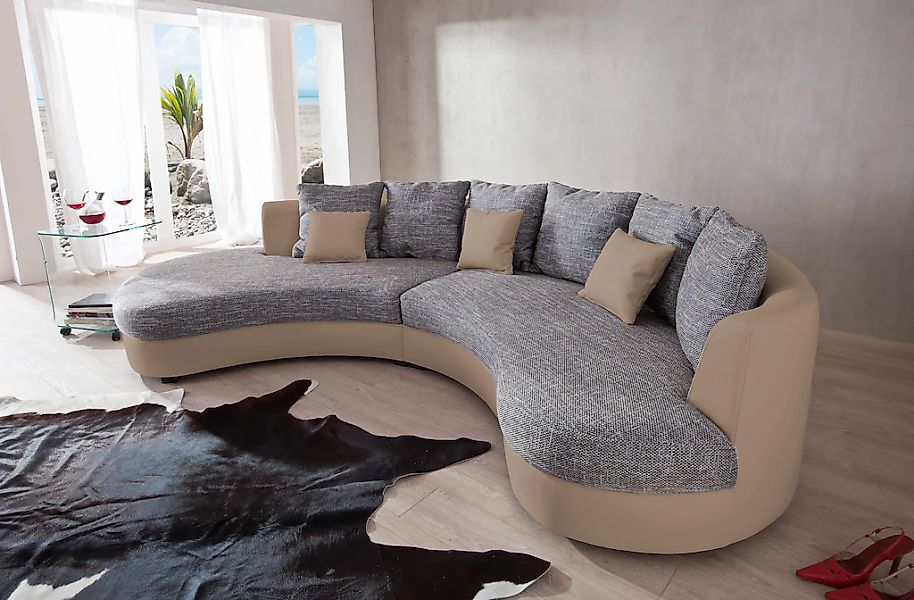 INOSIGN Ecksofa "Limoncello organische Formensprache, OTTOs Choice, L-Form" günstig online kaufen