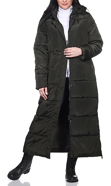 Aurela Damenmode Steppmantel Longmantel gefütterter Damen günstig online kaufen