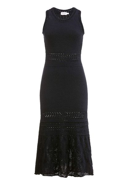 Hessnatur Strickkleid aus reiner Bio-Baumwolle (1-tlg) günstig online kaufen
