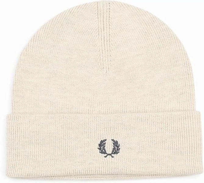 Fred Perry Mütze Wolle Blend Ecru - günstig online kaufen