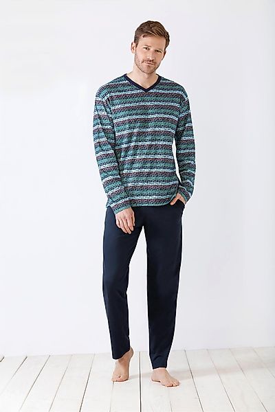 Hajo Schlafanzug Herren Schlafanzug Premium Cotton günstig online kaufen