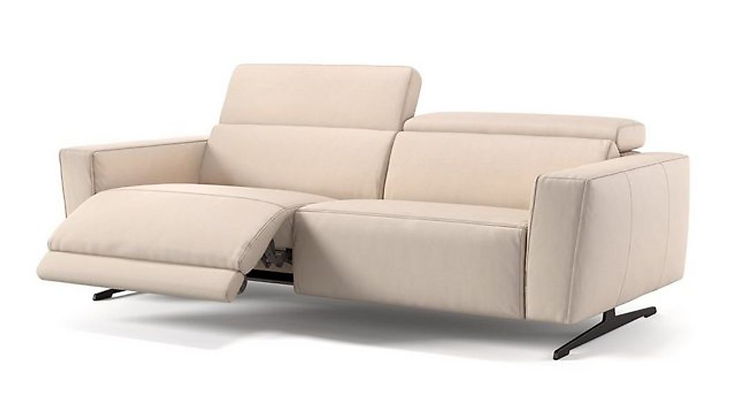 Sofanella 3-Sitzer Leder ALESSO, Relaxcouch, Designersofa, Designer Sofa, 3 günstig online kaufen