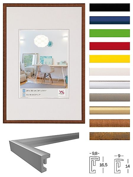 Walther Design Bilderrahmen Kunststoffrahmen New Lifestyle günstig online kaufen