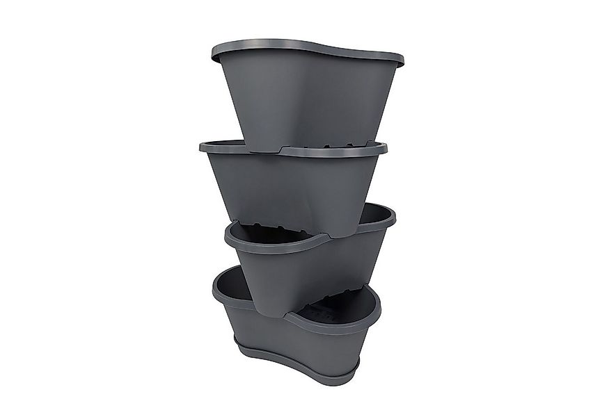 HTI-Living Pflanzkübel Pflanzturm 4 Etagen Nessa (Stück, 1 St., 1 Pflanztur günstig online kaufen