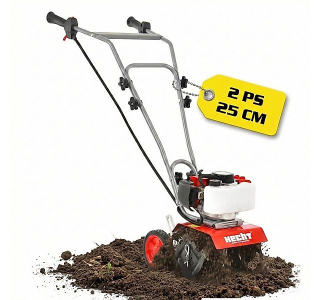 Hecht Benzinmotorhacke Gartenfräse 2 PS 9000 U/min 51,7cm³ Gartenhacke Moto günstig online kaufen