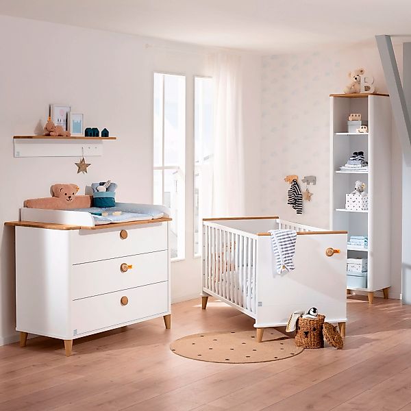 PAIDI Kinderregal ""Lotte & Fynn" Wandregal, inklusive 3 Garderobenhaken", günstig online kaufen
