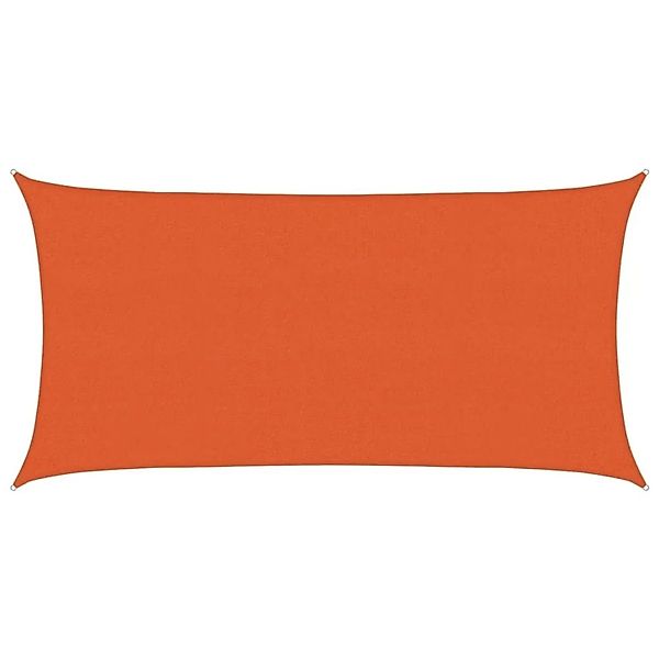vidaXL Sonnensegel 160 g/m² Orange 2,5x5 m HDPE 311676 günstig online kaufen