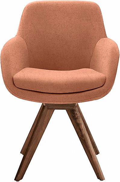 Musterring Esszimmerstuhl "Tavia" (Set) 2 Stk.Stativgestell Wildnussbaum, D günstig online kaufen