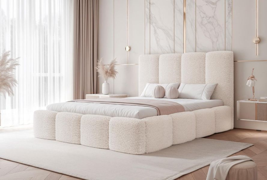 Compleo Polsterbett Designerbett, Doppelbett, Schlafzimmerbett mit günstig online kaufen