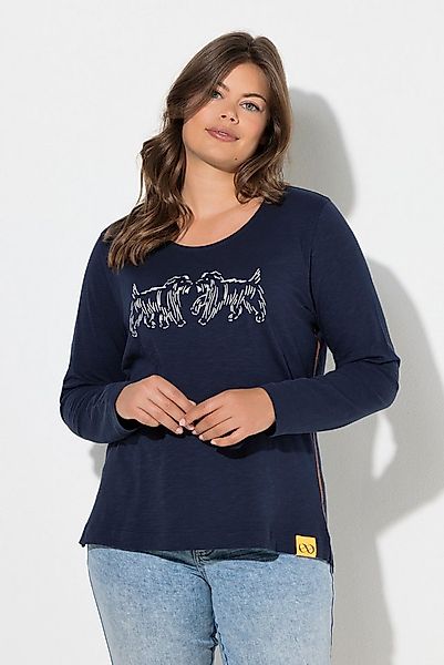 Laurasøn T-Shirt ShirtLangarmRundhalsausschnittOEKO-TEX günstig online kaufen