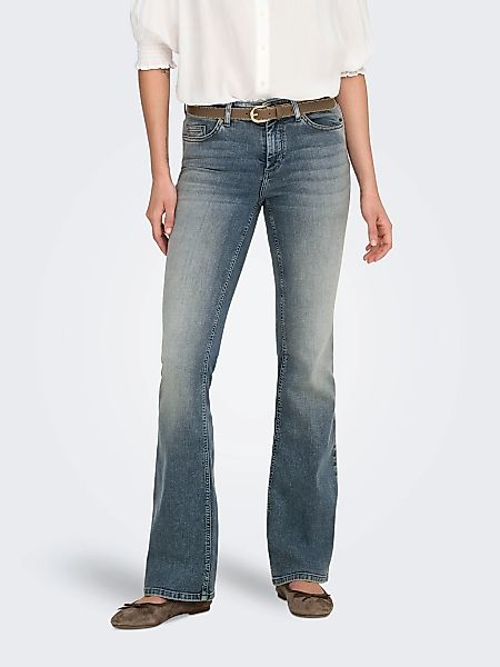 ONLY Bootcut-Jeans "ONLBLUSH MID FLARED DNM REA570" günstig online kaufen